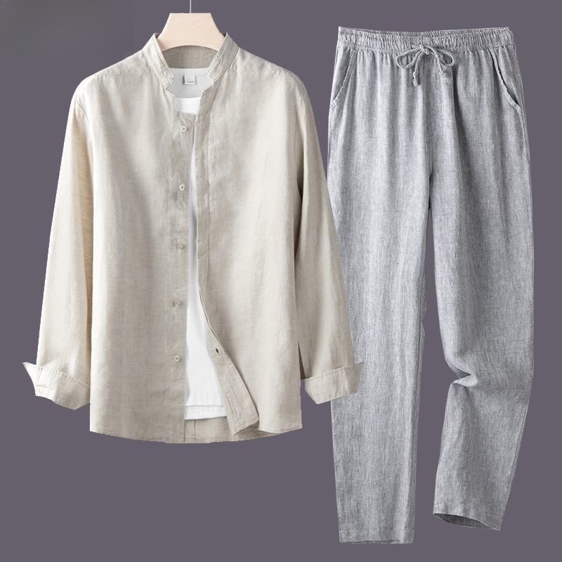 Lightweight Breathable Cotton  - Linen Shirt Breathable recension och pris