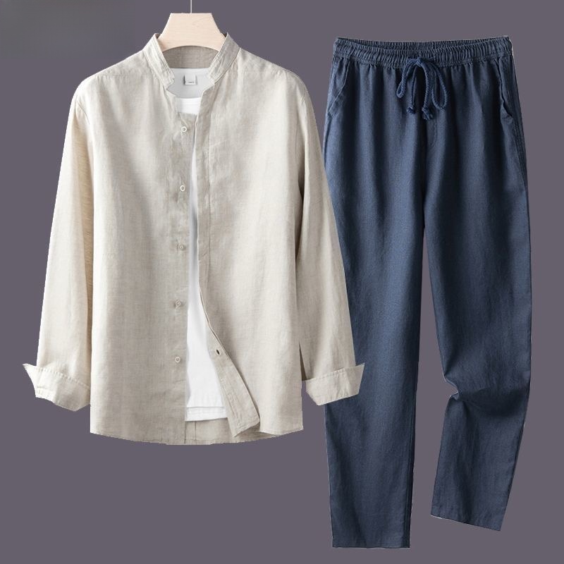 Lightweight Breathable Cotton  - Linen Shirt Breathable recension och pris