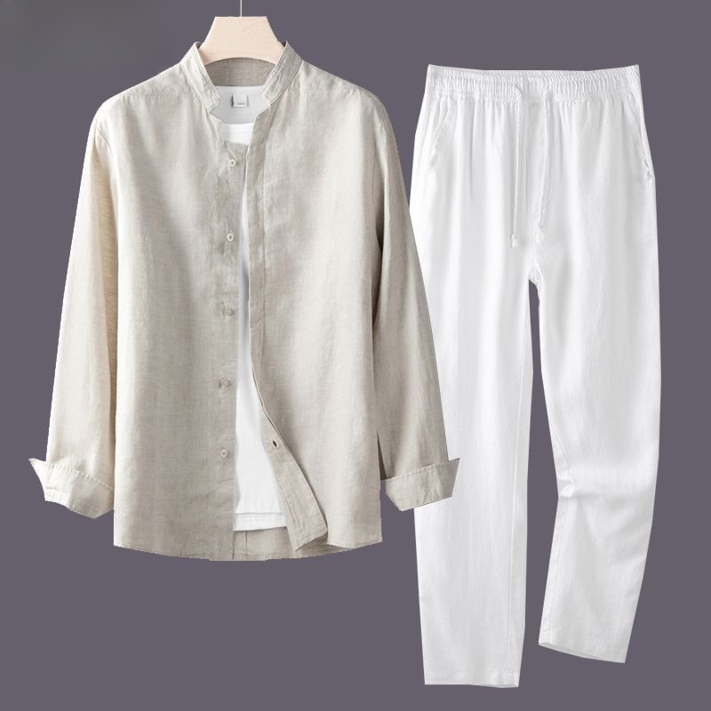 Lightweight Breathable Cotton  - Linen Shirt Breathable recension och pris