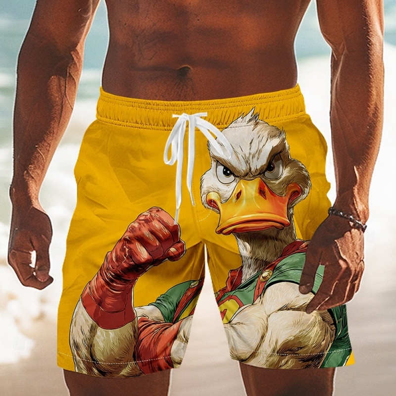 Stylish Cartoon Duck Graphic S - Trunks Board Surf recension och pris