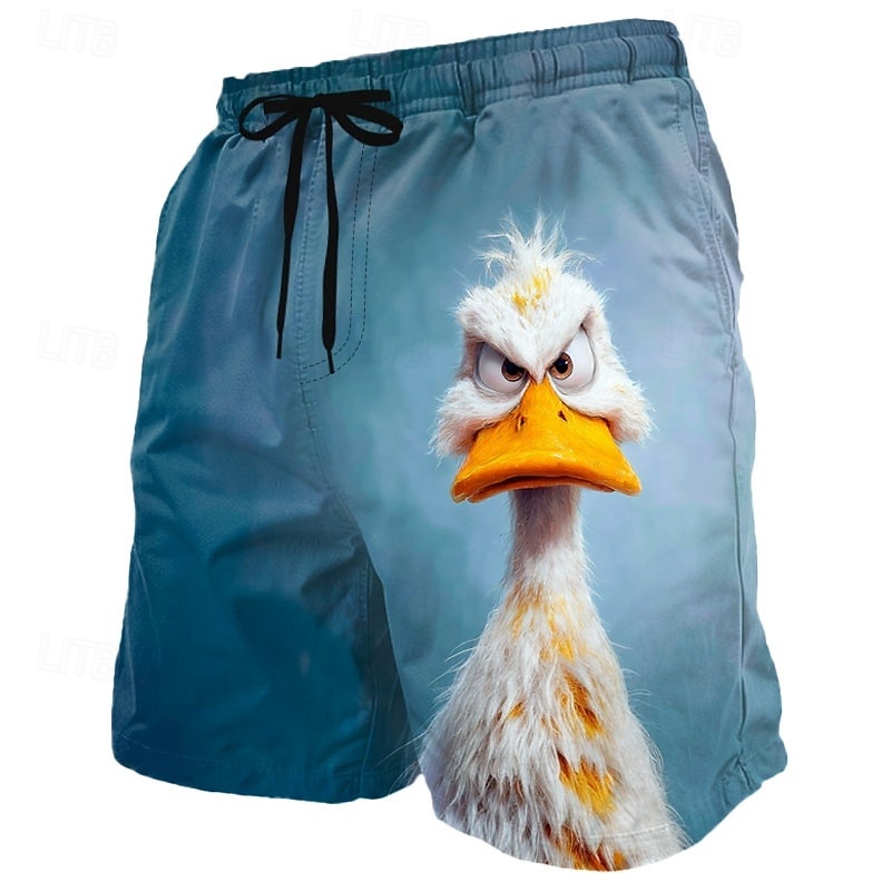 Stylish Cartoon Duck Graphic S - Trunks Board Surf recension och pris