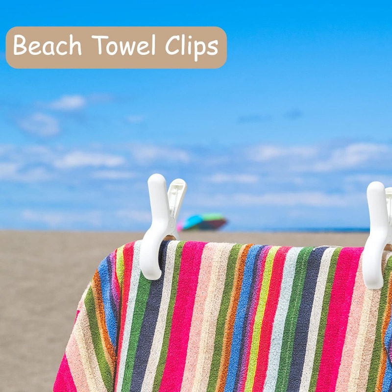 6pcs/set Clips Towel Beach Clo - Beach Towel Large recension och pris