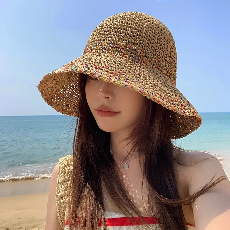 Summer Sun Hats for Women Stra - Bucket Hat Straw recension och pris